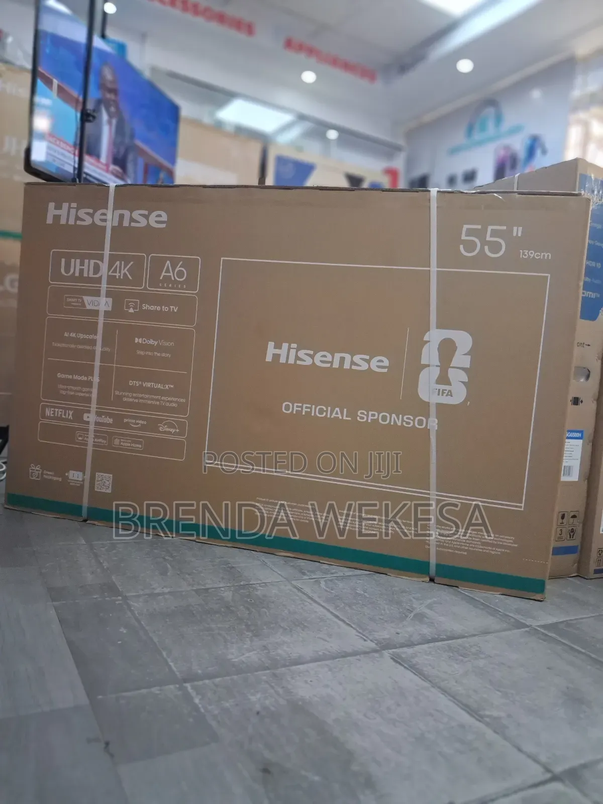 Hisense 55' A6qken - 2026 Model Smart Tv