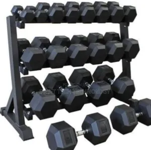 Hexagonal Dumbbell 15kg Pair