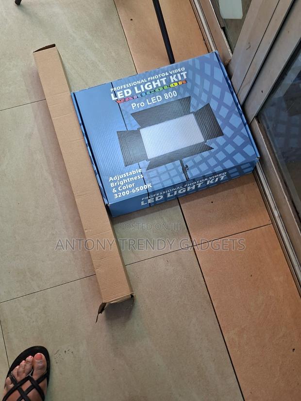 Professional Led Video Light Pro Led 800 With Tripod - thumbnail 3