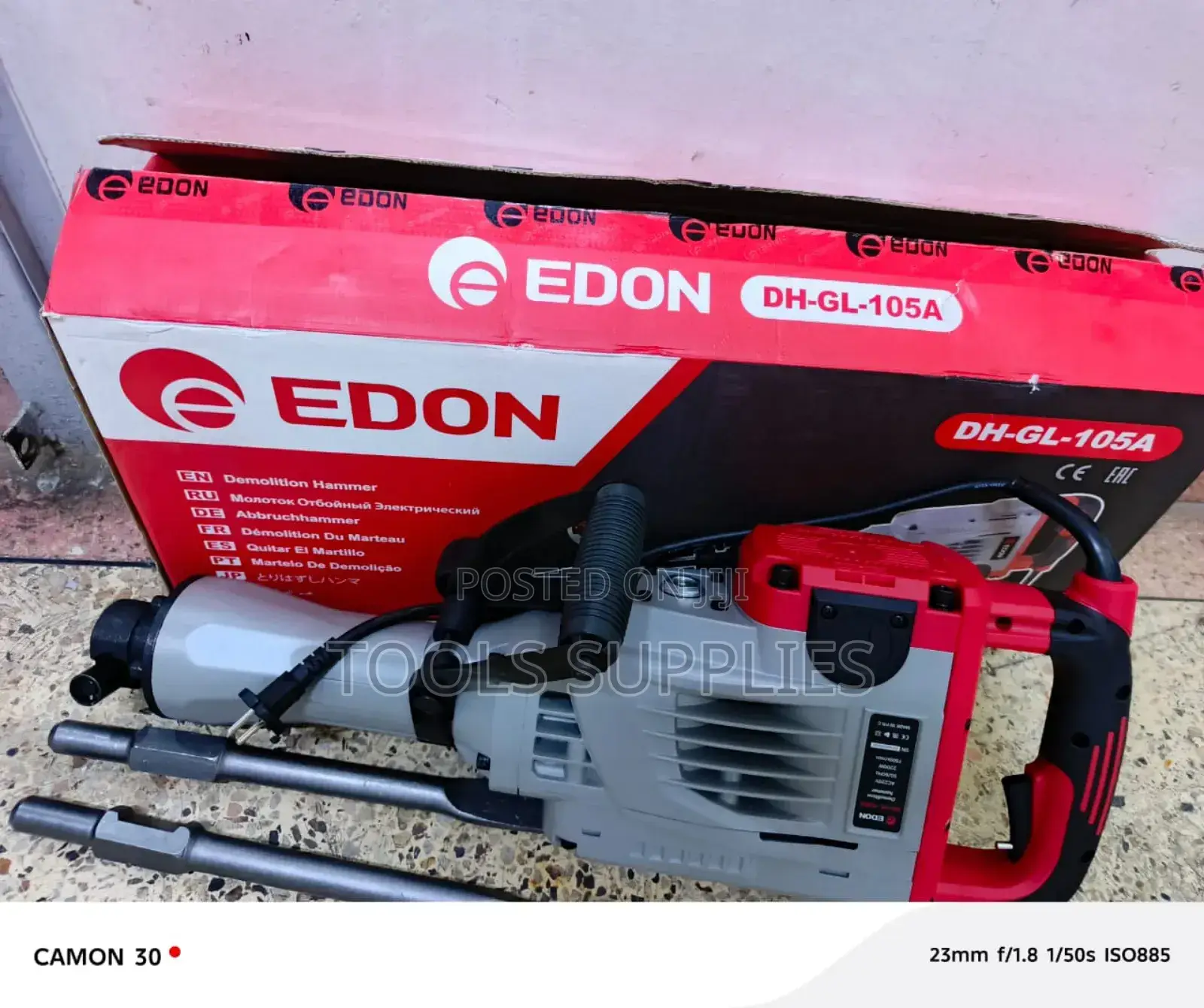 Edon Jack Hammer Drill 2200 Watts