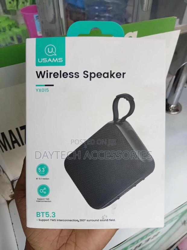The Usams Yx015 Portable Bluetooth Speaker Featuring Bluetooth 5.3. - thumbnail 2