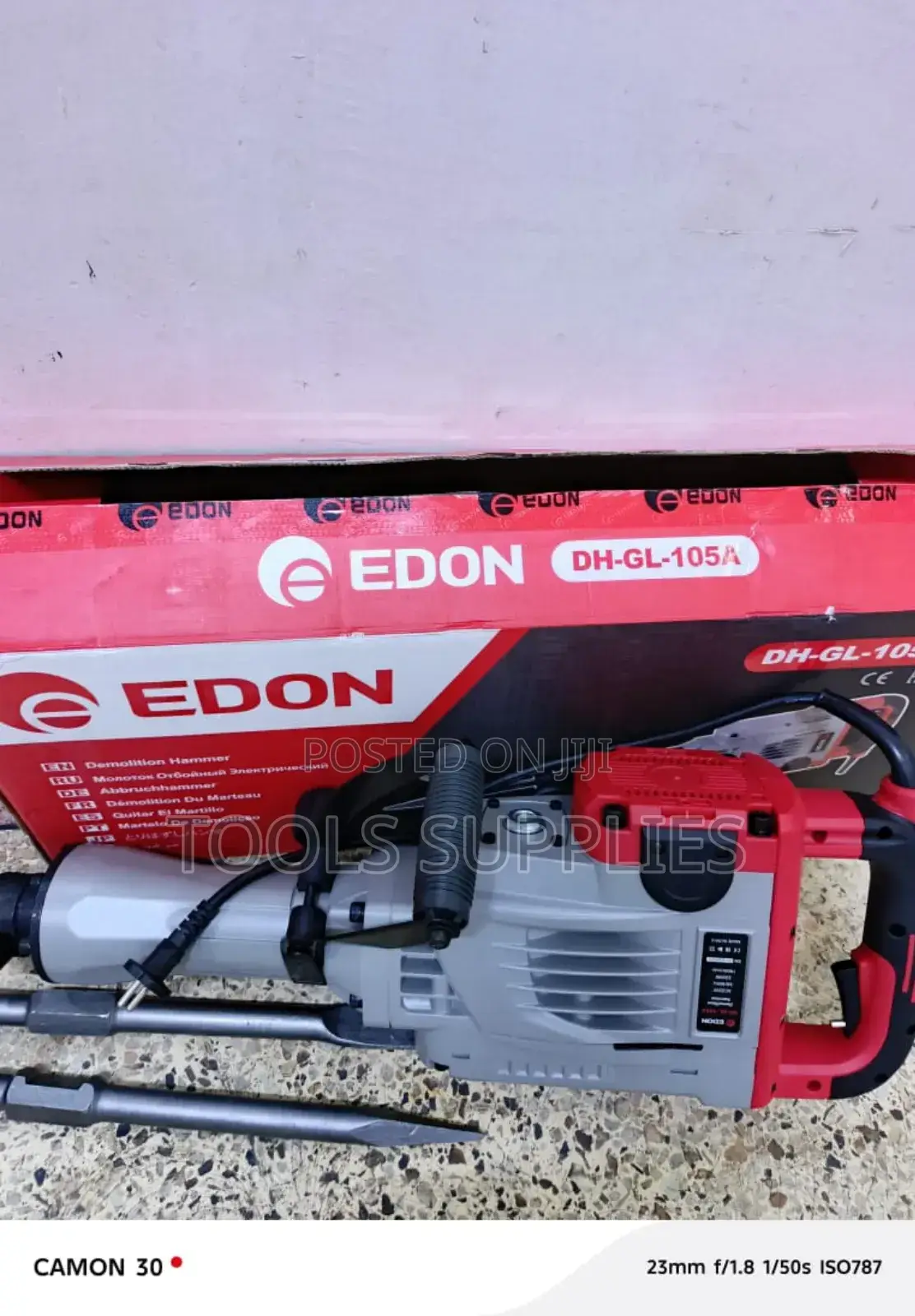 Edon Heavy Duty Jack Hammer Drill,2200 Watts