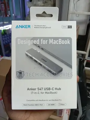 This Is an Anker 547 Usb-C Hub (7-in-2, for Macbook).