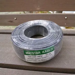 Moisture Resistant 1.5mm 90m Twin With Earth Flat Cable