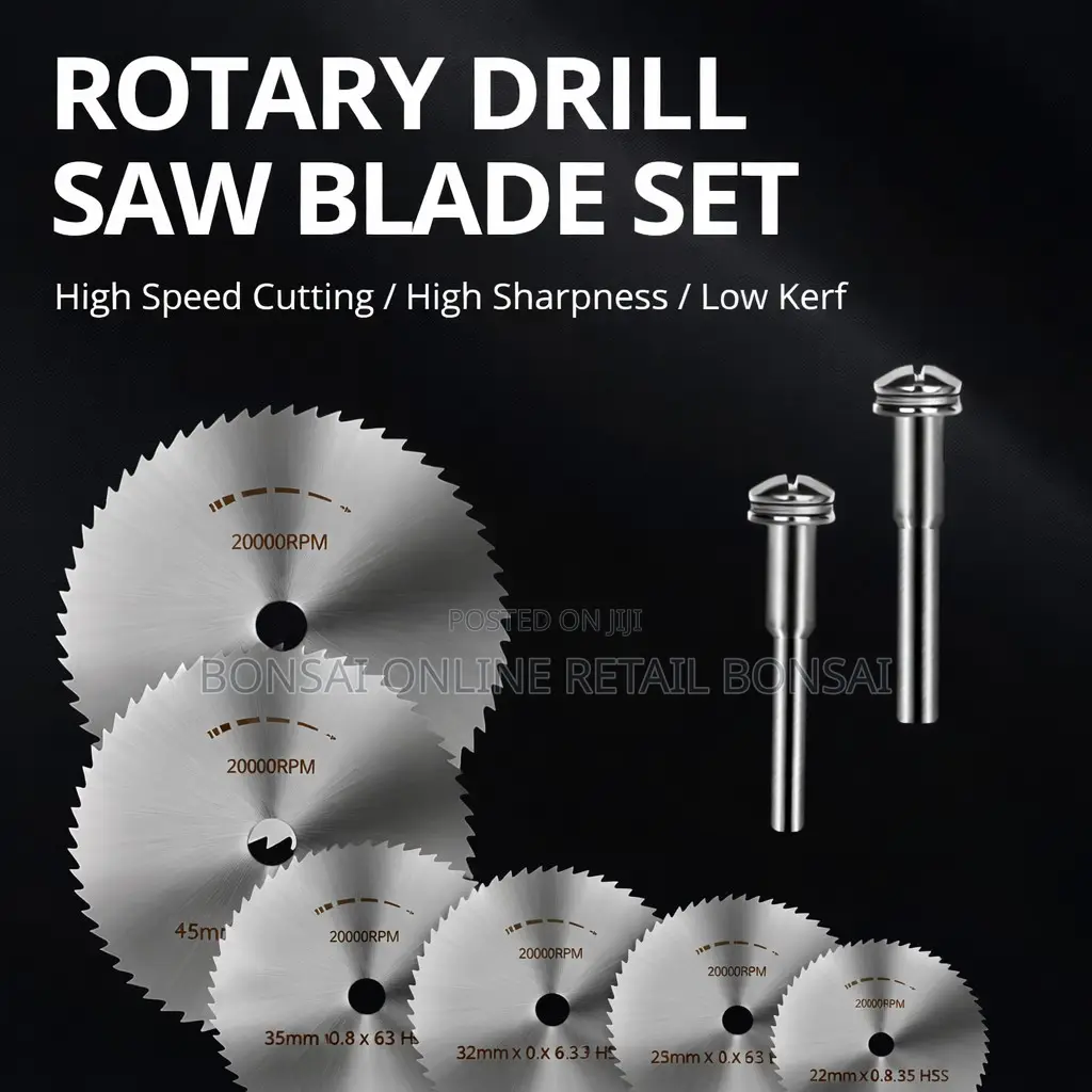 HSS Mini Rotary Saw Blades 6pcs Woodworking Saw Blades