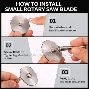 HSS Mini Rotary Saw Blades 6pcs Woodworking Saw Blades