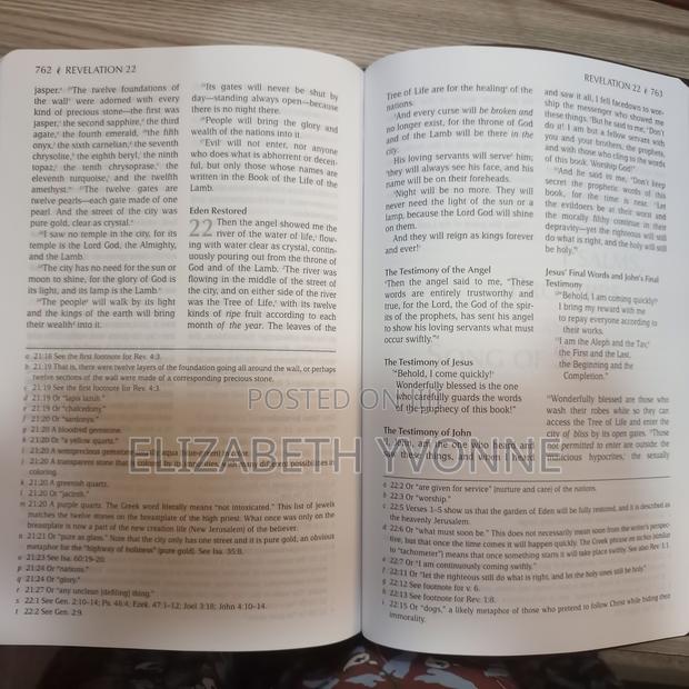 Passion Translation Bible, Leather. Large Print. - thumbnail 3