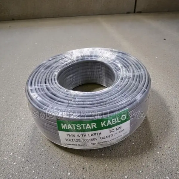 Reliable Performance 1.5mm 90m Twin With Earth Flat Cable
