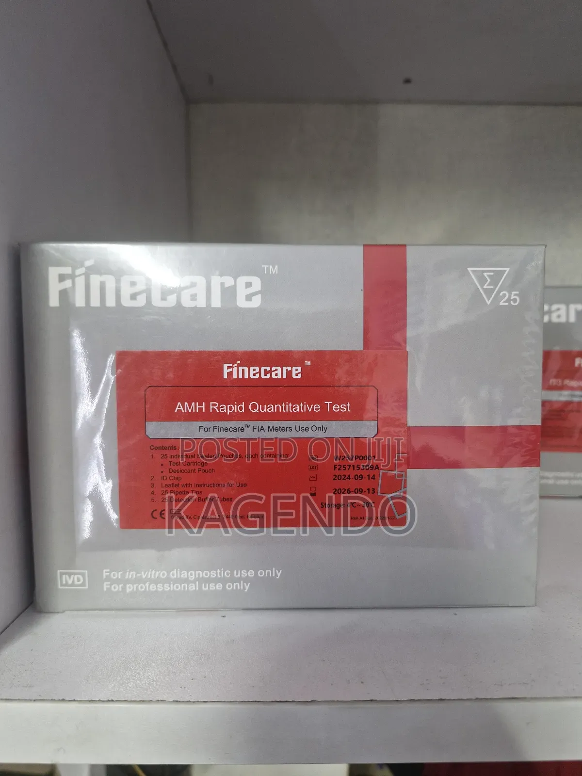 Finecare Amh – Rapid Hormone Test