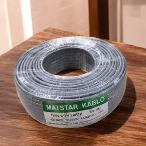 Stable and Reliable 1.5mm 90m Twin With Earth Flat Cable