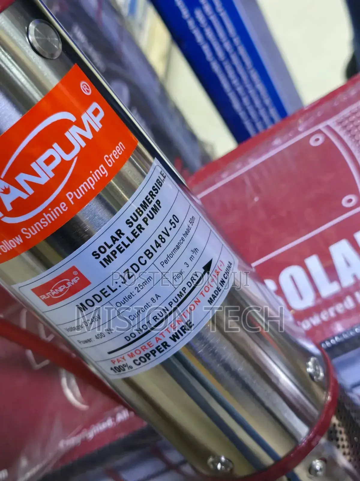 Rutant 48v 
50m Head 
400w