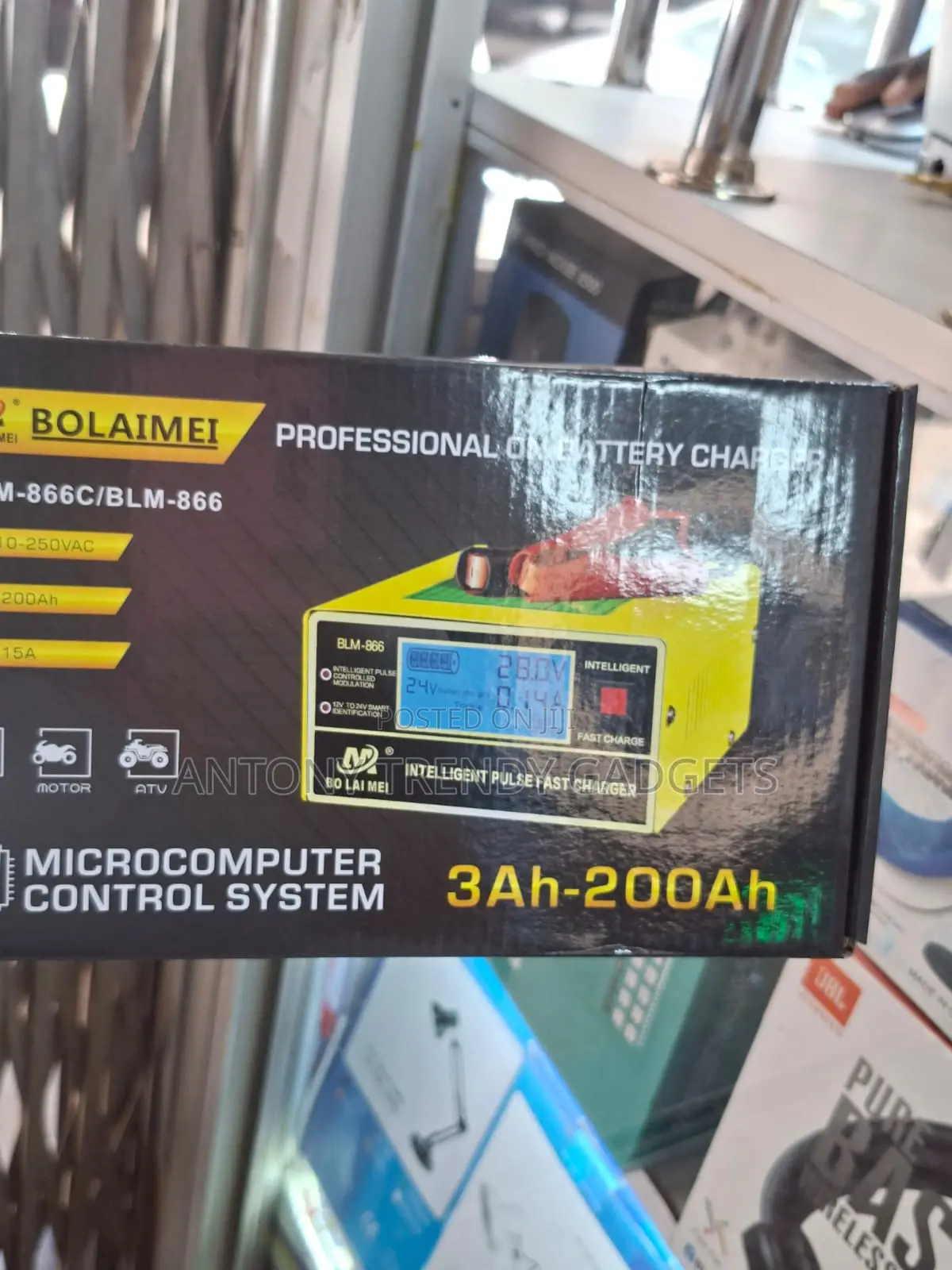 Bolaimei Blm-866c Smart Pulse Battery Charger 12v/24v