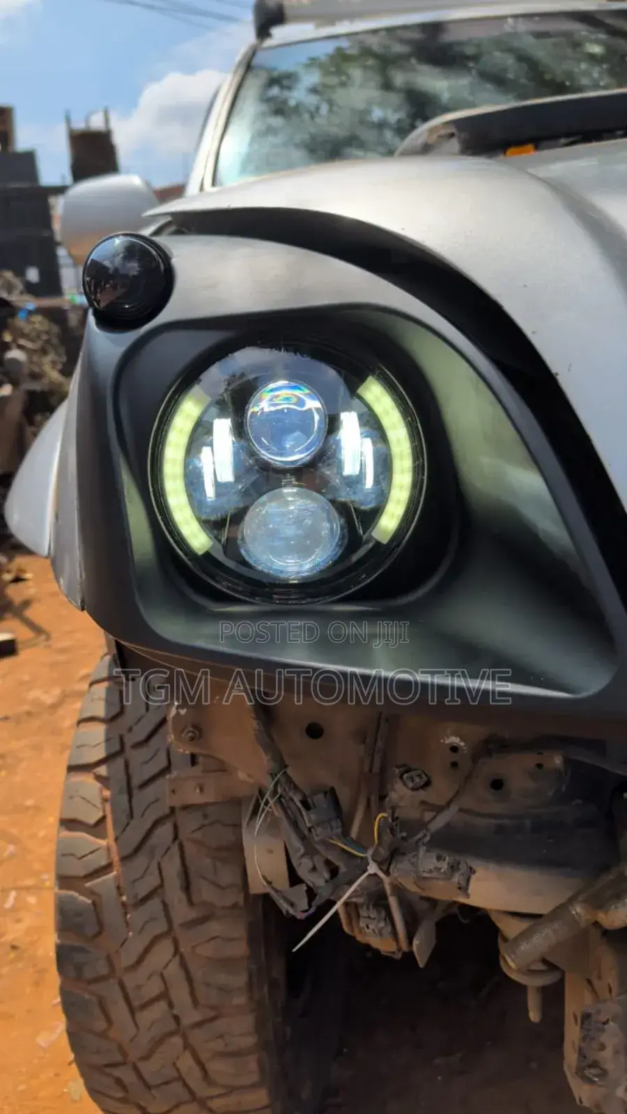Led Head Lamp Head Light for Prado Fj 120