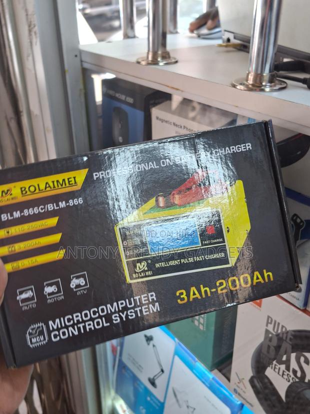 Blm-866 Intelligent Fast Charger For Lead-acid Batteries - thumbnail 2