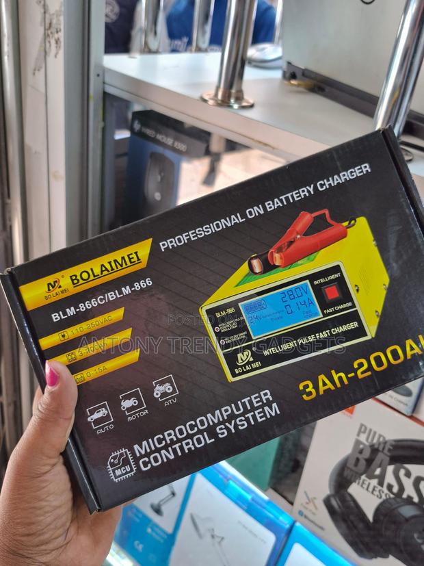 Blm-866 Intelligent Fast Charger For Lead-acid Batteries - thumbnail 3