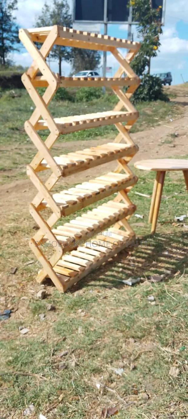 Shoes Rack Pallet Framed Designed