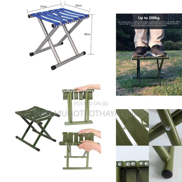Portable Folding Camping/Fishing Stool - main view