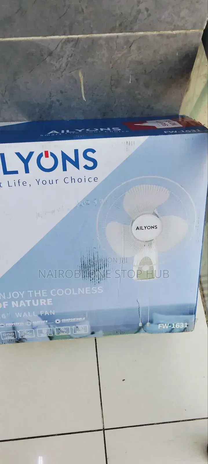 Ailyons 16′′ Wall Fan