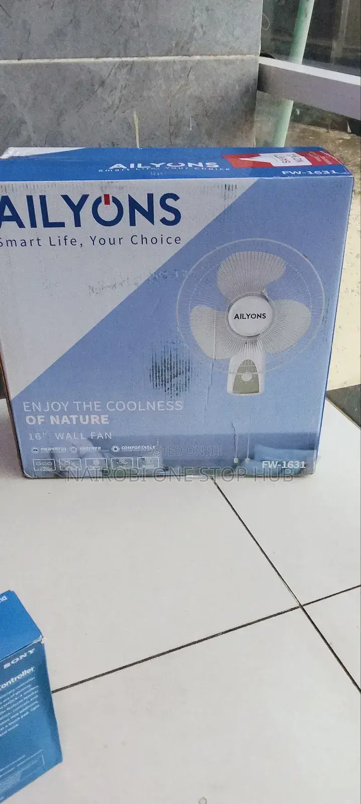 Ailyons 16′′ Wall-Mounted Fan