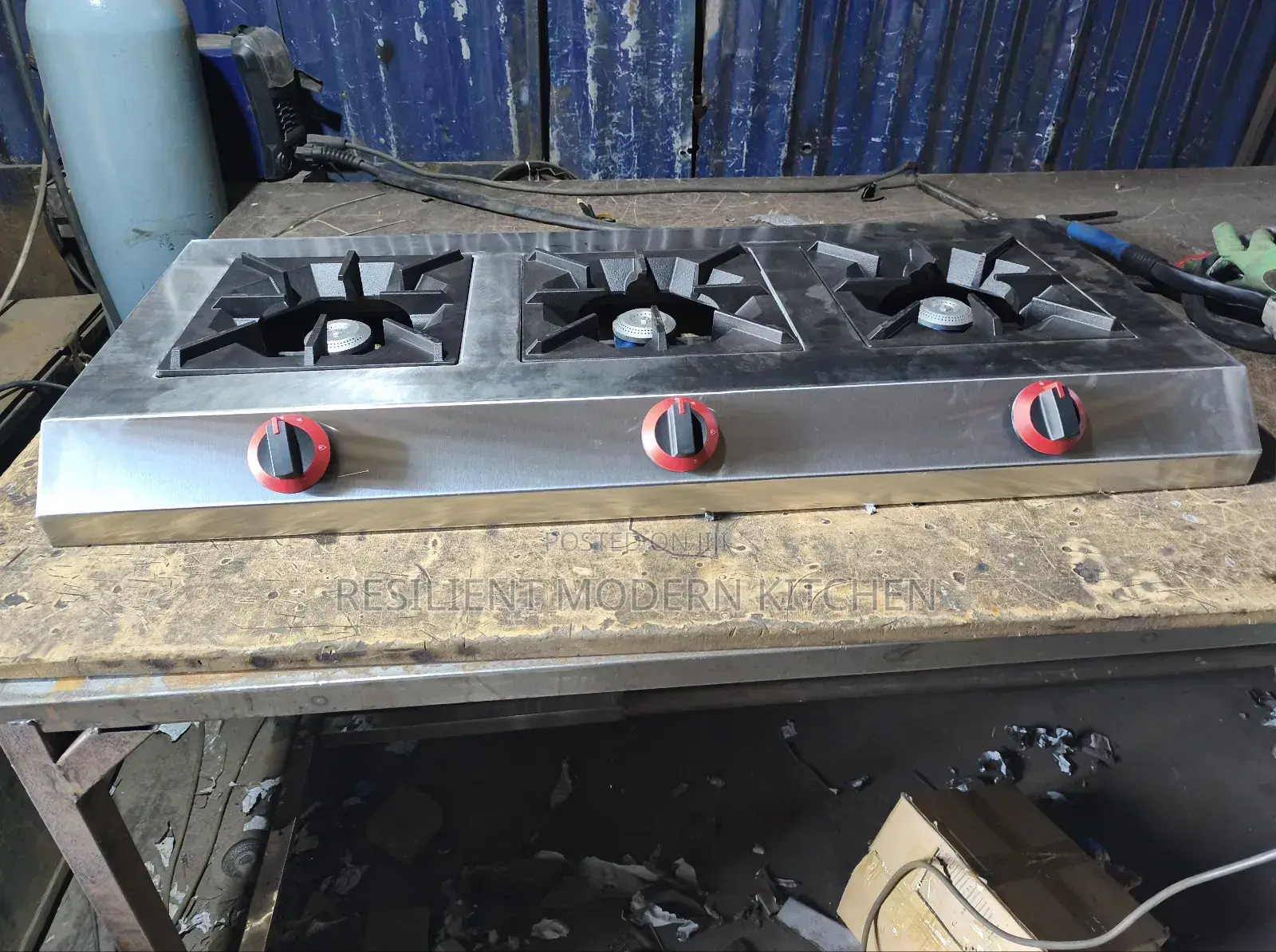 Table Top 3 Burner Gas Cooker