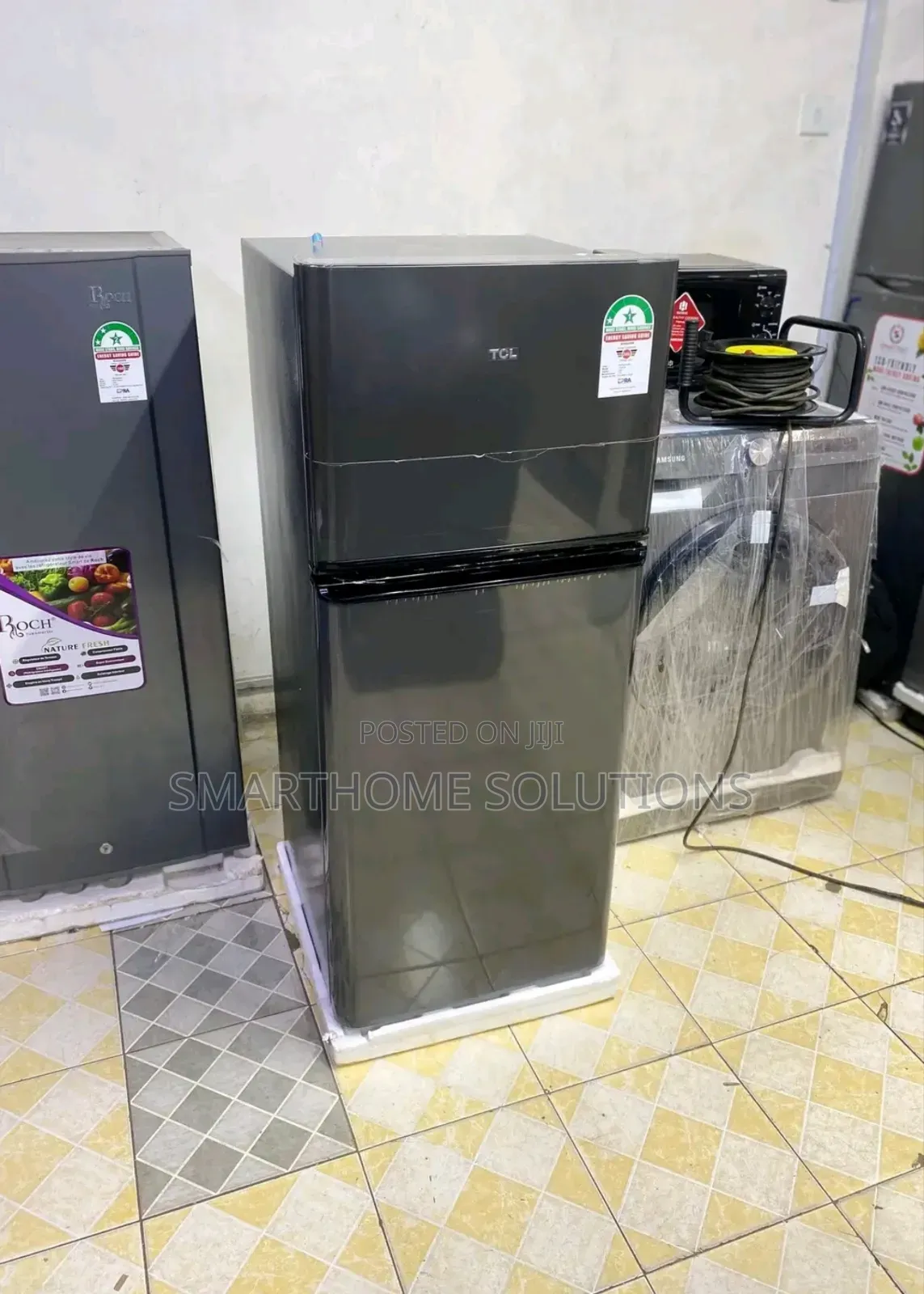 Tcl 153litres Double Door Fridge
