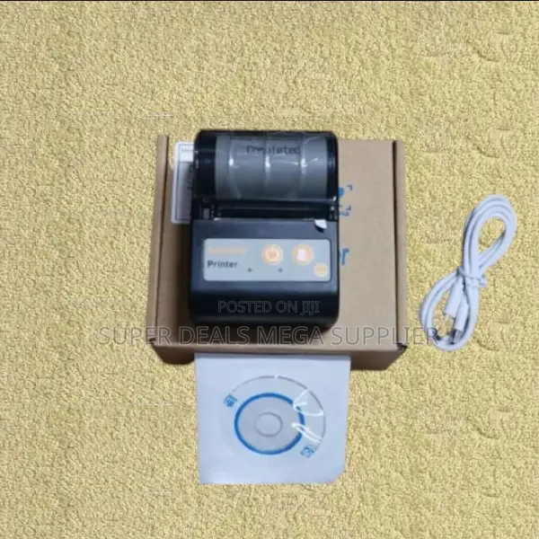 Mobile Billing 58mm Bluetooth Thermal Receipt Printer for Vendors