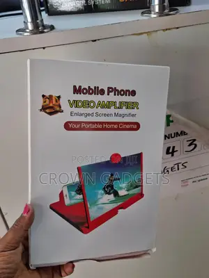 Portable Phone Video Amplifier Home Cinema Screen