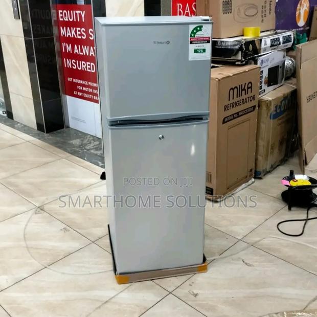 Volsmart 138l Double Door Fridge Vl-bcd138 Silver