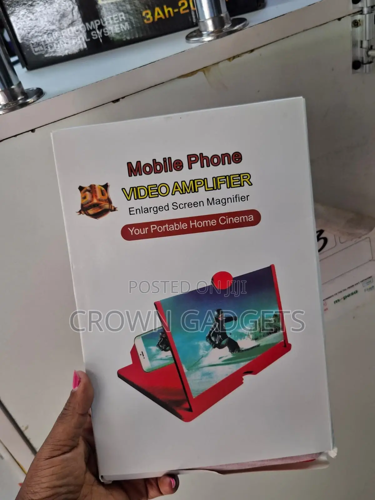 Hd Phone Screen Magnifier With Fresnel Lens