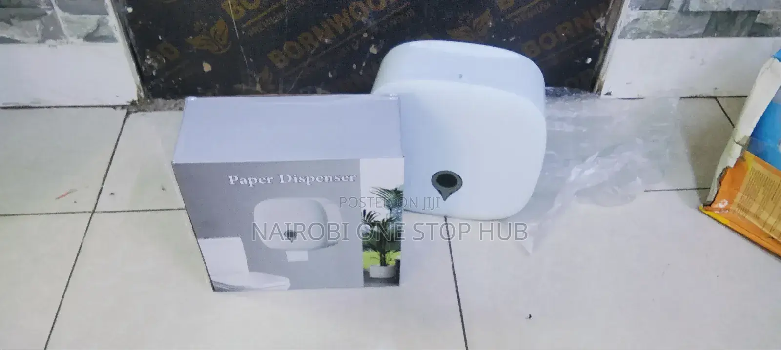 Toilet Roll Holder With Cover