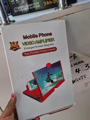 Phone Screen Enlarger 2–4x Eye Protection Video Amplifier
