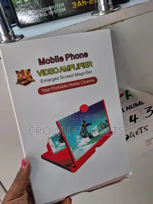 Phone Screen Enlarger 2–4x Eye Protection Video Amplifier