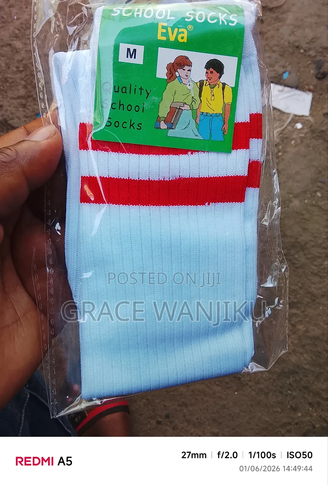 Students School Cotton Socks