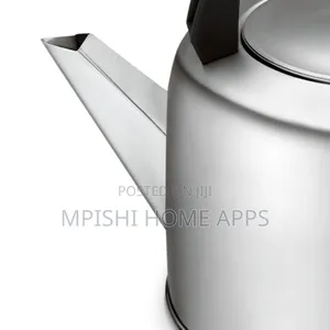 Traditional Electric Kettle 5 Liters Stainless Steel- Rm/464