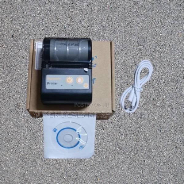 Pocket 58mm Bluetooth Thermal Receipt Printer for Continuous Printing