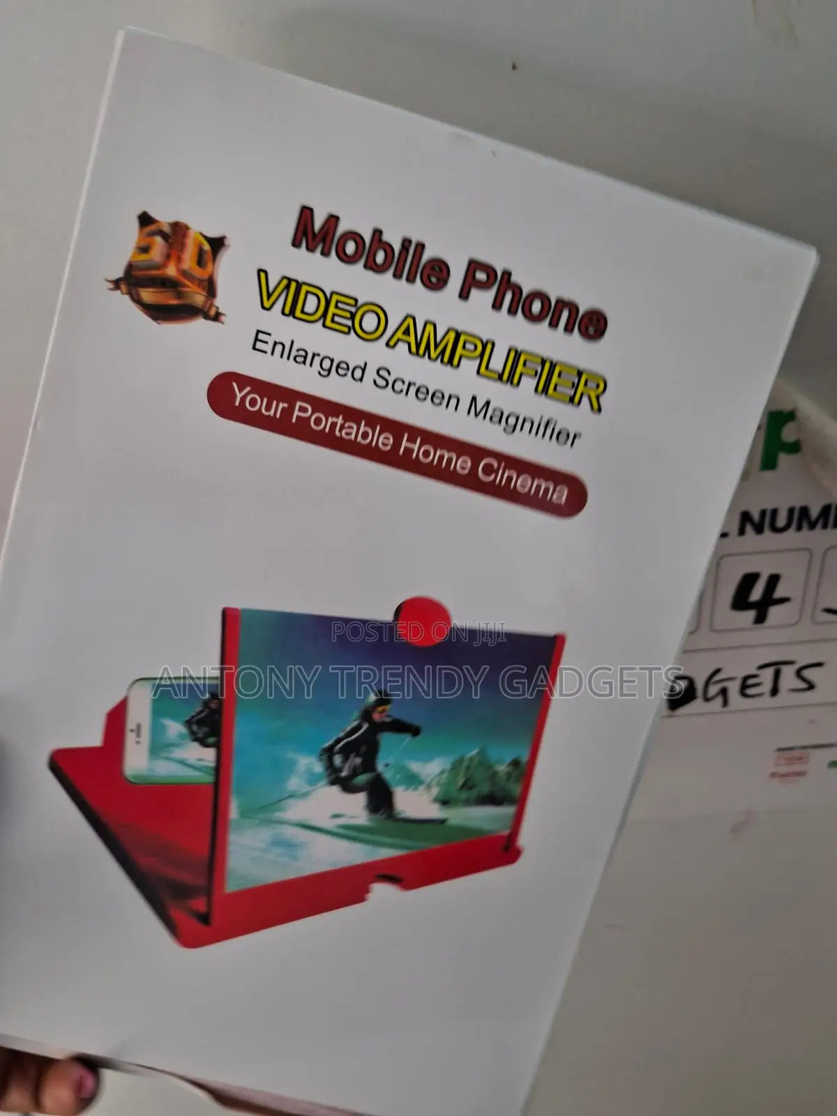 Portable Phone Video Amplifier Home Cinema Screen