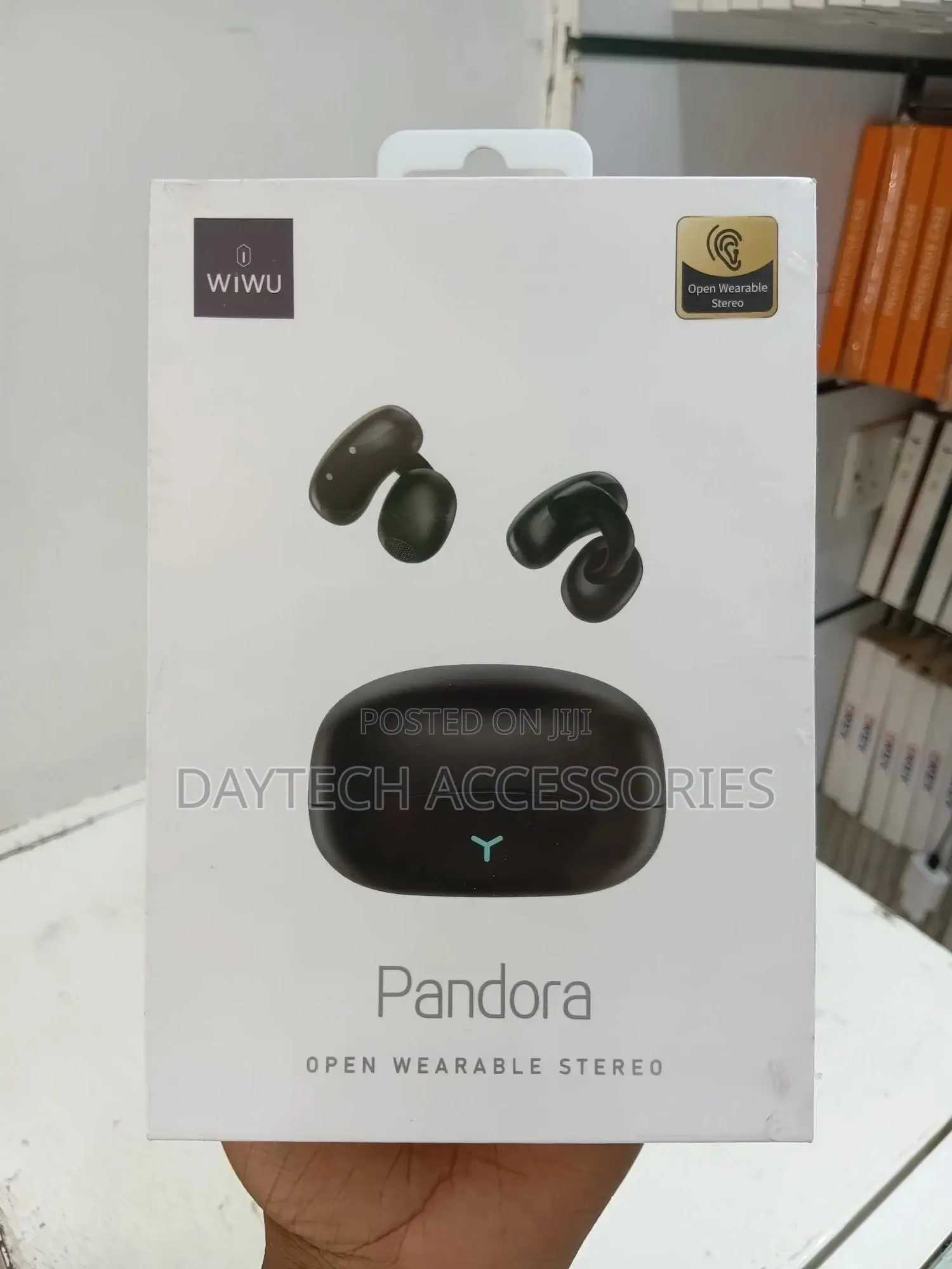 This Is the Wiwu Pandora T17 True Wireless Stereo (Tws) Earphone Set.