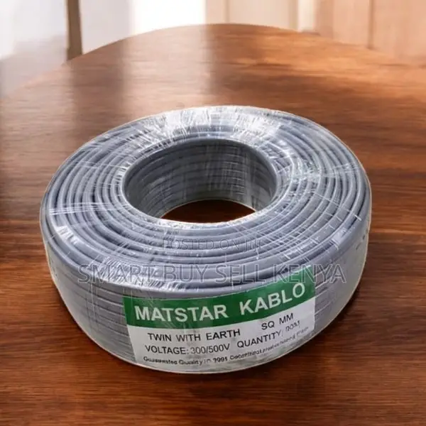 Flame Retardant 2.5mm 90m Twin With Earth Flat Electrical Wiring