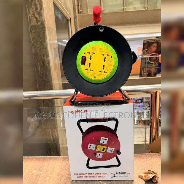 25m Industrial Cable Reel 2.5mm - main view