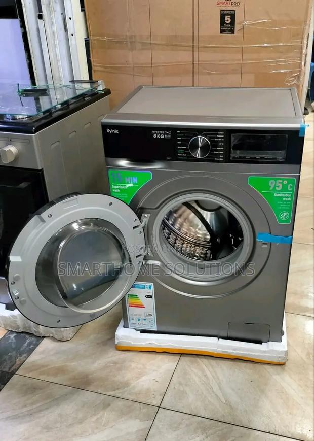 Syinix Washing Machine Frontload 
Wash &Spin 8kg