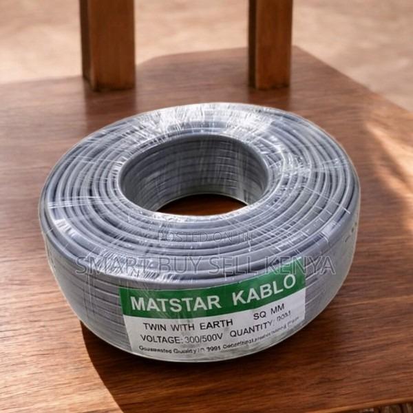 Long-Lasting 2.5mm 90m Twin With Earth Flat Electrical Wiring