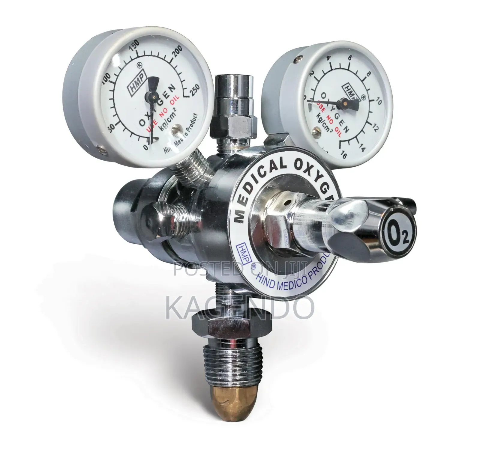 Dual Oxygen Regulator – Medical Gas Control Device