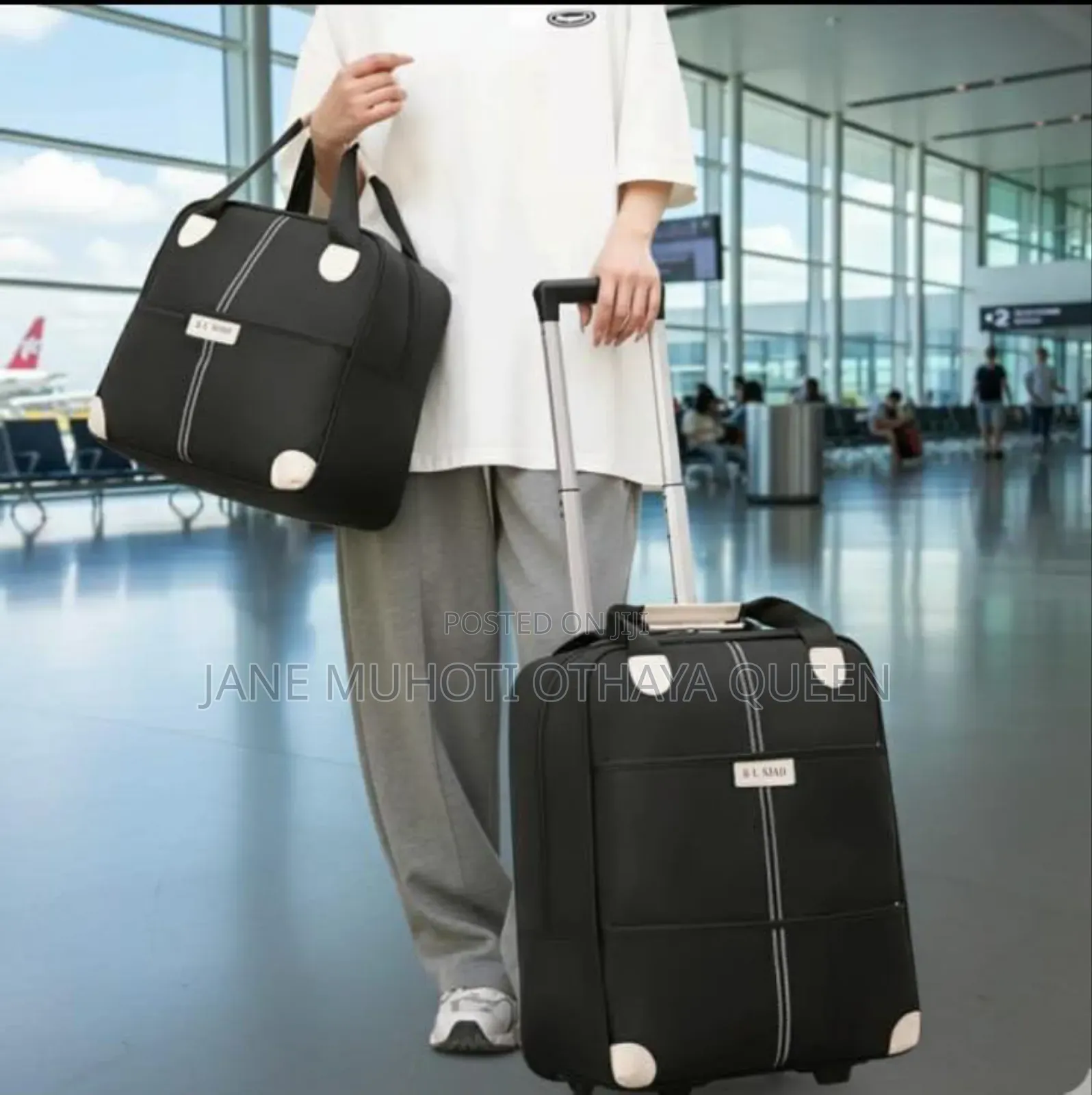 2in1 Traveling Trolley Bag