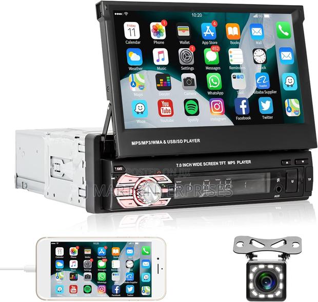 Car Stereo Single Din Touchscreen Car Radio With Bluetooth
