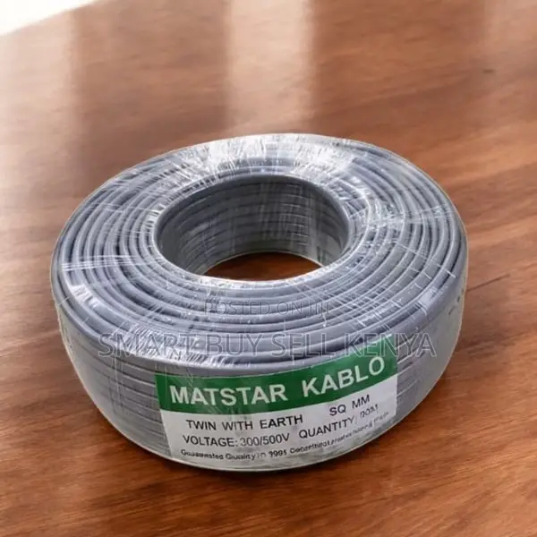 Long-Lasting Performance 2.5mm 90m Twin With Earth Flat Cable
