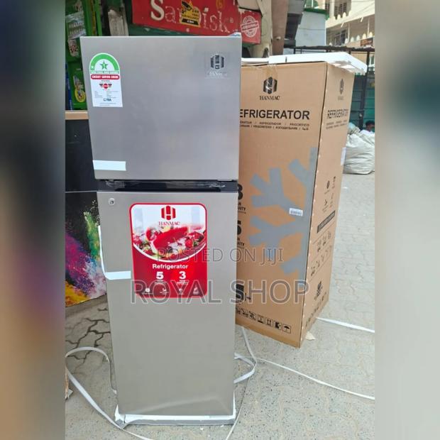 Hanmac 173l Double Door Refrigerator