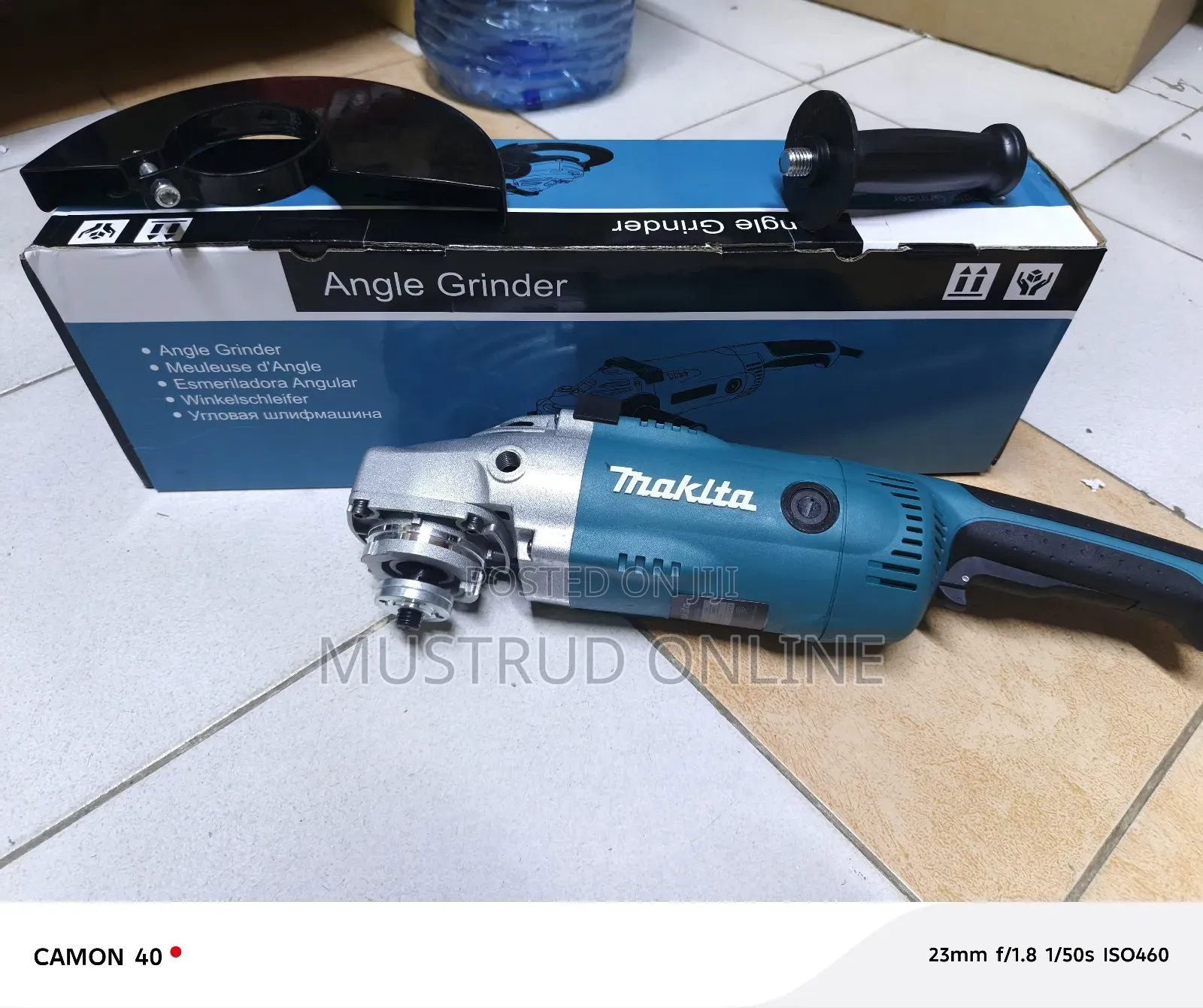 Electric Makita 9" Angle Grinder