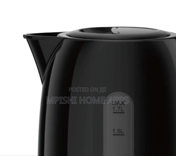 Cordless Electric Kettle 1.7 Liters Black- Rm/766 - thumbnail 4