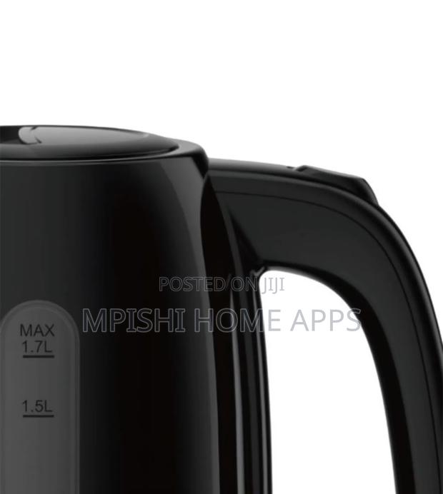 Cordless Electric Kettle 1.7 Liters Black- Rm/766 - thumbnail 5