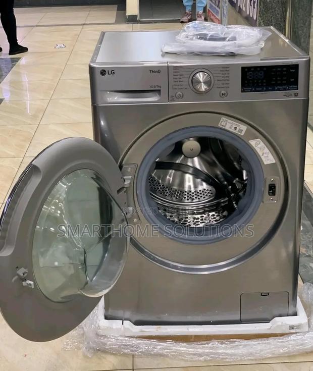 Lg 10.5kg Wash / 7kg Dry Front Load Washing Machine - main view